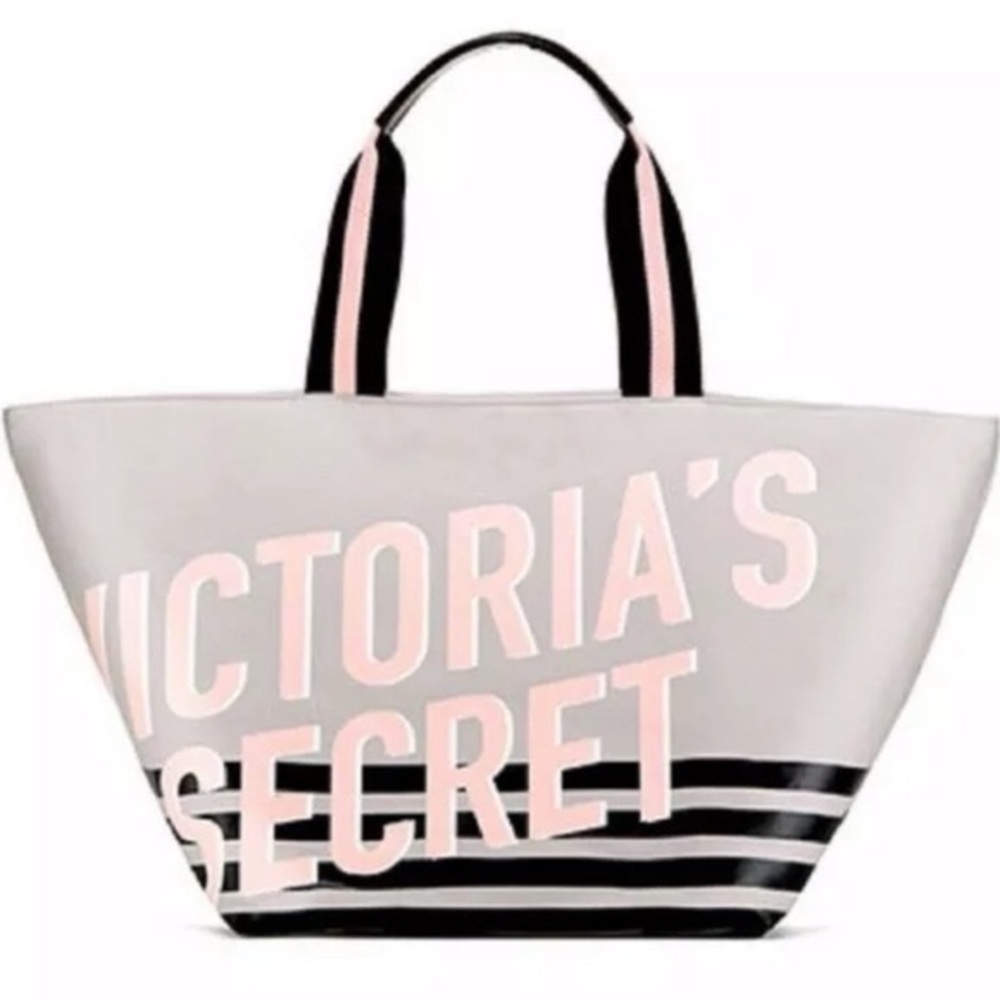 Victoria’s Secret Logo Print Weekender Tote NWT